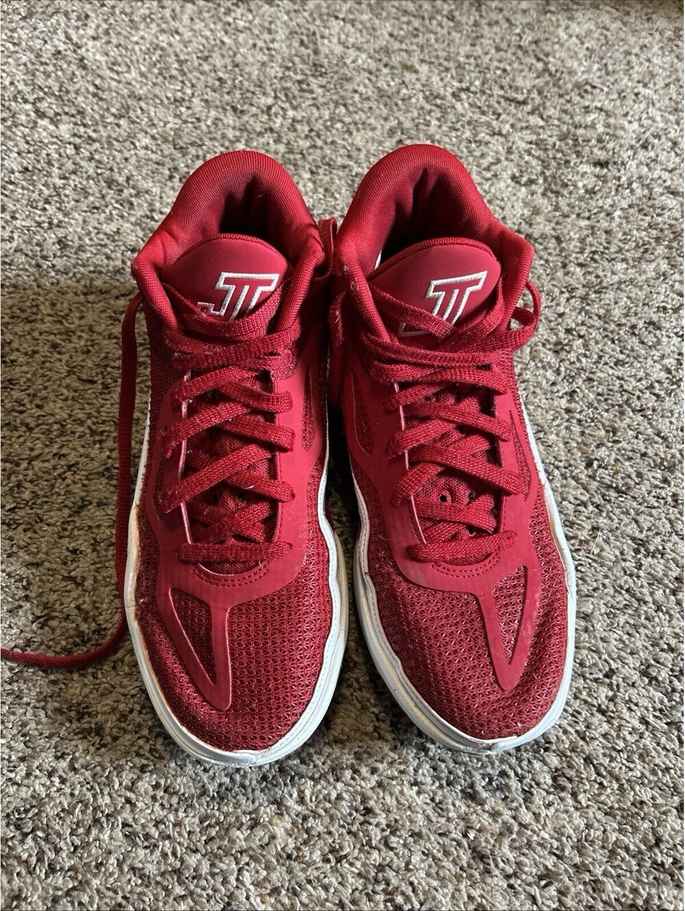 Jason Tatum TB1 Jordons Size 8.5 Men’s Red